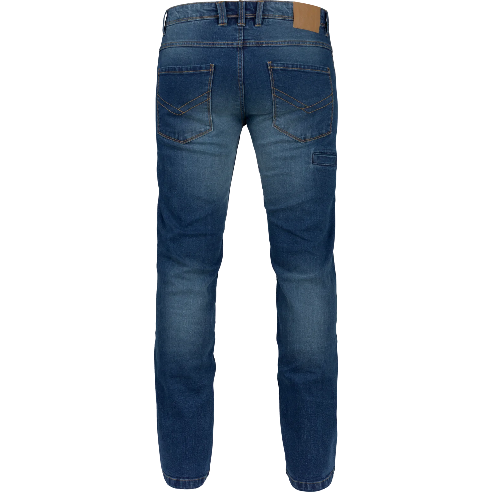 Pantaloni Da Lavoro Cargo Da Uomo Mimetici Elasticizzati In Vita - Foto 5