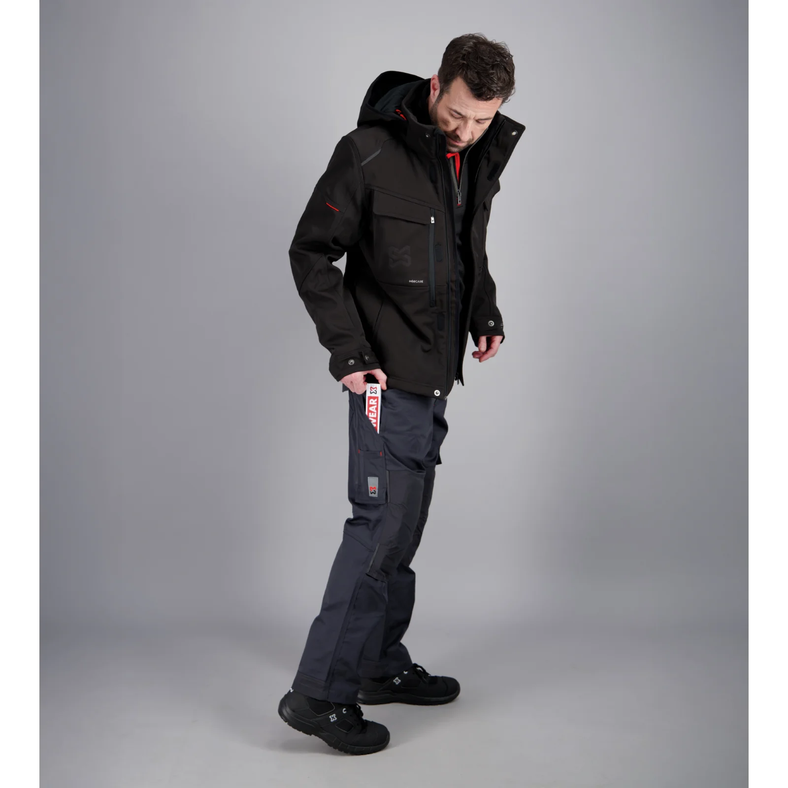 Pantaloni Termici Traspiranti Duofold Da Uomo Di Peso Medio, Blu Navy Taglia Xs~p113080378 - Foto 3