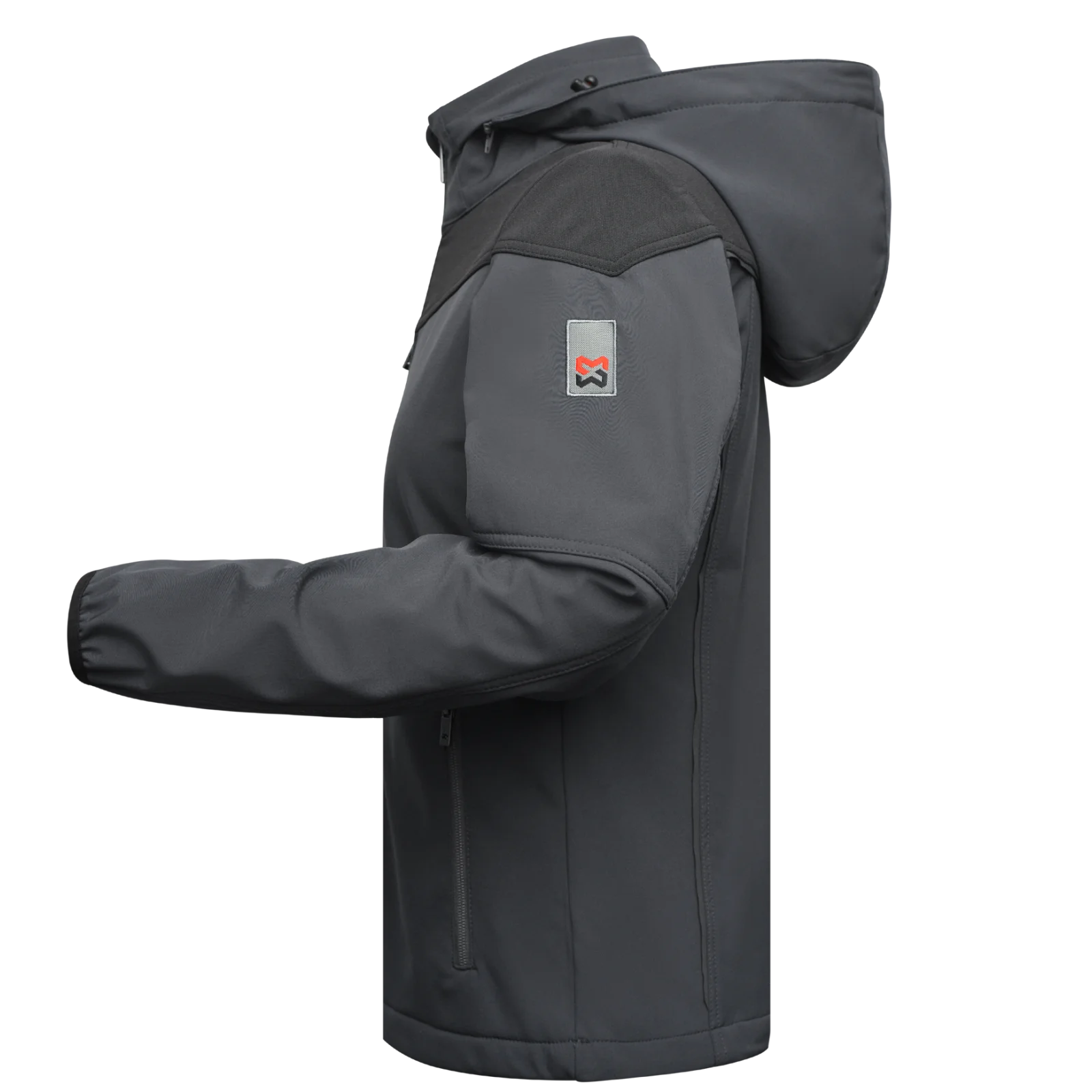Giacca softshell da donna Iqoniq Makalu in poliestere ricicl, cachi - Iqoniq