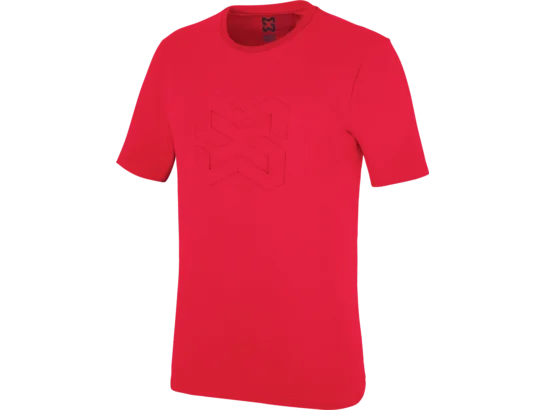 Maglietta Uomo Muscle Fit A Maniche Corte - Cotone Elastico, Slim Fit Per Bodybuilding E Allenamento - Colore Vino Rosso