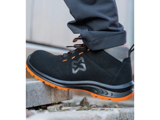Chaussures De Sécurité Worktime TRIAL HIGH Pointure 40 (Gris/bleu) - Neuves