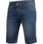 Bermuda in jeans Stretch X blu