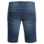 Bermuda in jeans Stretch X blu
