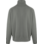 Felpa Job+ 1/2 zip grigio smoke