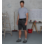 Bermuda da lavoro Stretch X antracite