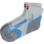 Socken Summer grau blau