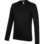 Langarmshirt Job+ schwarz