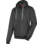 Felpa Denim con cappuccio nera