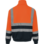 Felpa alta visibilità arancione