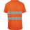 T-shirt arancione alta visibilità