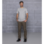 T-shirt Job+ grigia 93% cotone