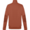 Sweatjacke Fusion kupferrot