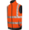 Gilet reversibile alta visibilità Fluo arancione fluo