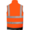 Gilet reversibile alta visibilità Fluo arancione fluo