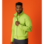 Sweatjacke Fusion dark citron