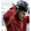 Sweatjacke Fusion kupferrot