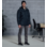 Wasserdichter Parka Smart blau