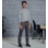 T-shirt manica lunga Job+ grigio melange