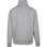 Felpa fullzip Job+ grigio melange