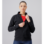 Damen Sweatjacke Job+ schwarz
