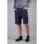 Arbeitsbermuda Stretch X blau