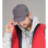 Cappellino con visiera Net grigio