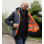 Gilet reversibile alta visibilità Fluo arancione fluo