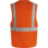 Gilet arancione alta visibilità Multipocket