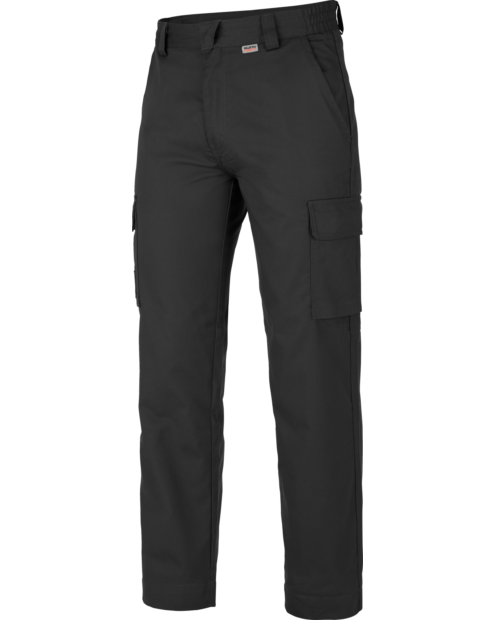 Pantalone da lavoro nero da uomo