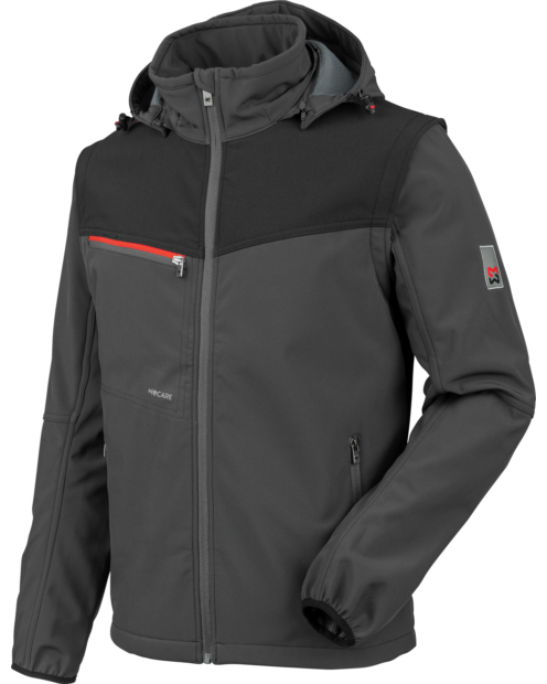 Softshelljacke Stretch X in Anthrazit