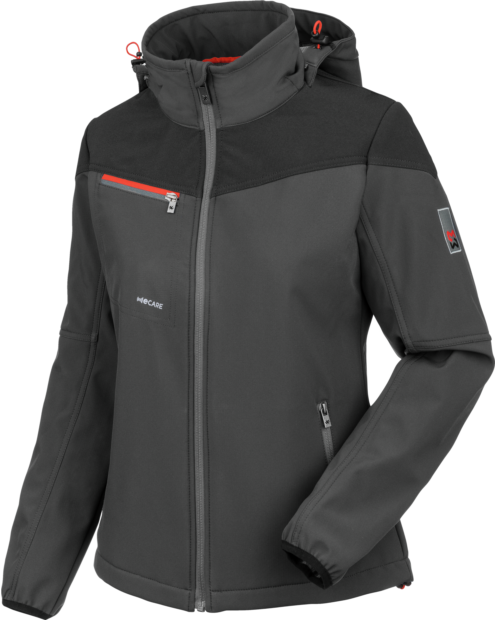 Damen Softshelljacke Stretch X anthrazit