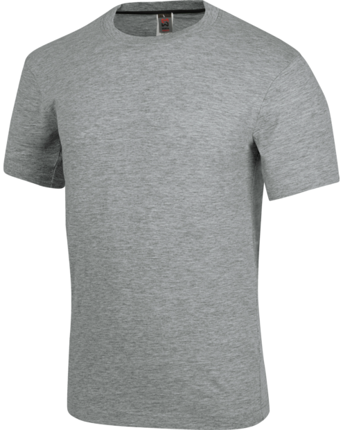 T-shirt Job+ grigia 93% cotone