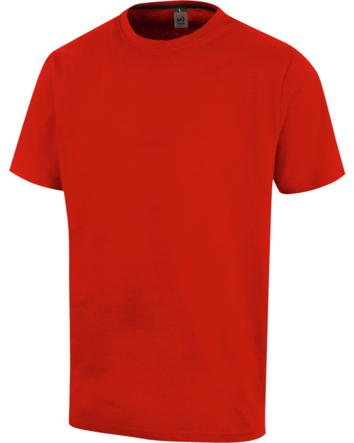 T-shirt Job+ rossa 100% cotone jersey