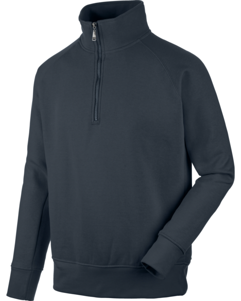 Arbeitspullover Job+ 1/2 Zip marineblau