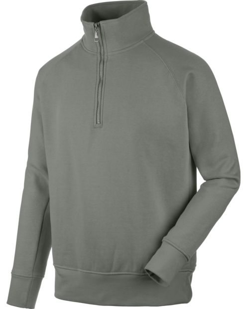 Arbeitspullover Job+ 1/2 Zip smoke