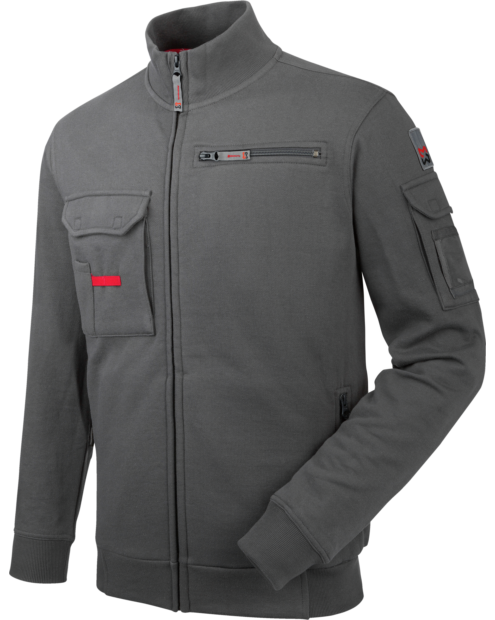 Sweatjacke Dynamic+ grau