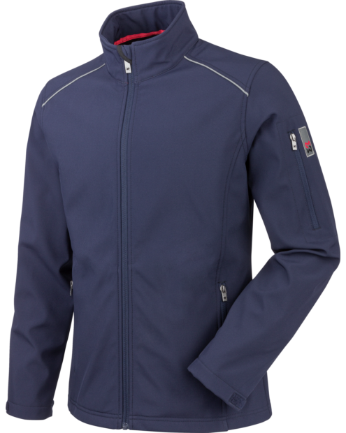 Marineblaue Softshelljacke City