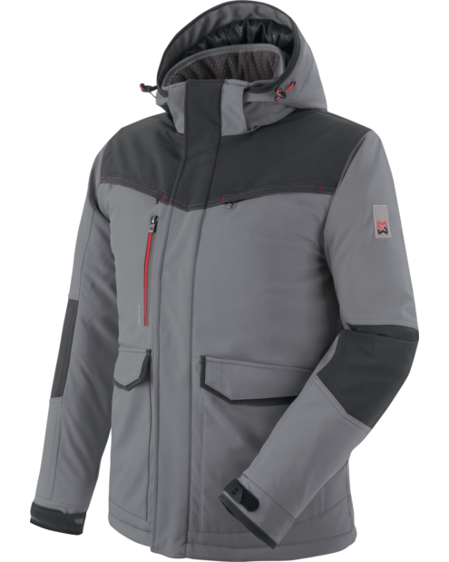Softshell imbottito Stretch X grigio