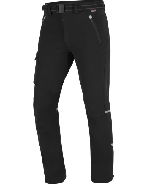 Pantalone in softshell Action nero