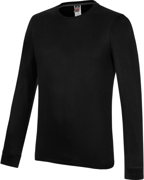 T-shirt manica lunga Job+ nero