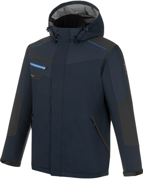 Winterjacke Stretch Evolution blau royal