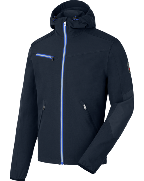 Softshell Stretch Evolution blu scuro