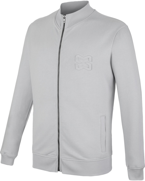 Sweatshirt mit Reißverschluss X-Finity eisgrau