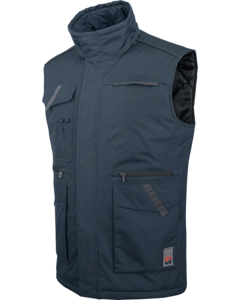 Gilet imbottito navy Draco