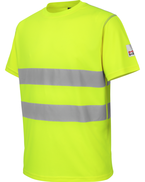 Warnschutz-Shirt EN 20471 Klasse 2 gelb