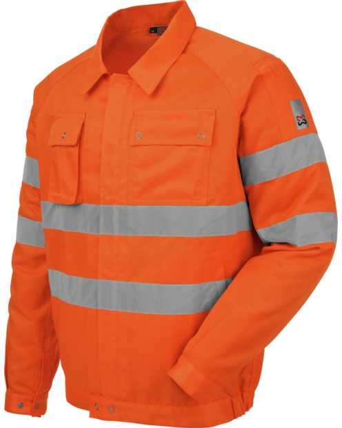 Warnschutzjacke EN 20471 Klasse 3 orange
