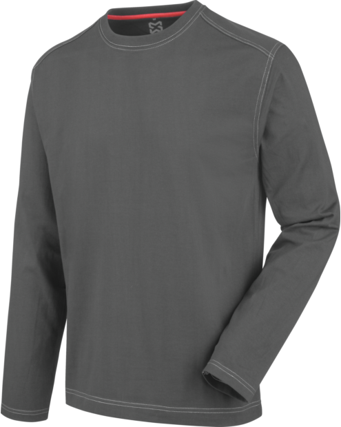 T-shirt manica lunga Heavy Cotton grigia