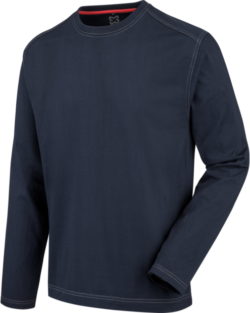 Langärmliges T-Shirt Heavy Cotton blau