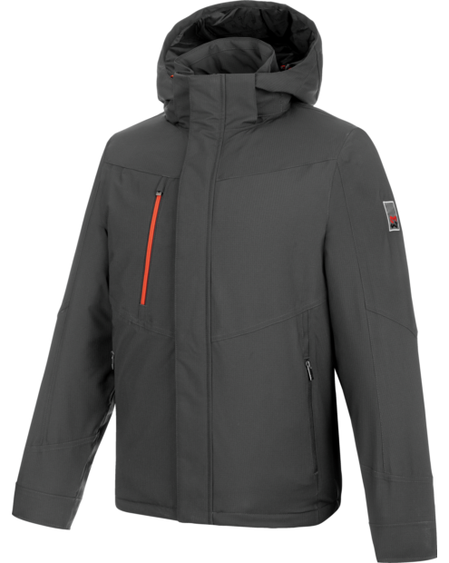 Winterjacke Stretch X anthrazit