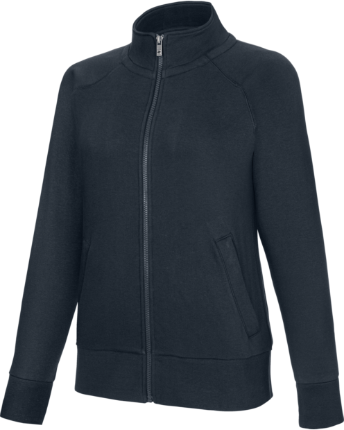 Damen Sweatjacke Job+ marineblau